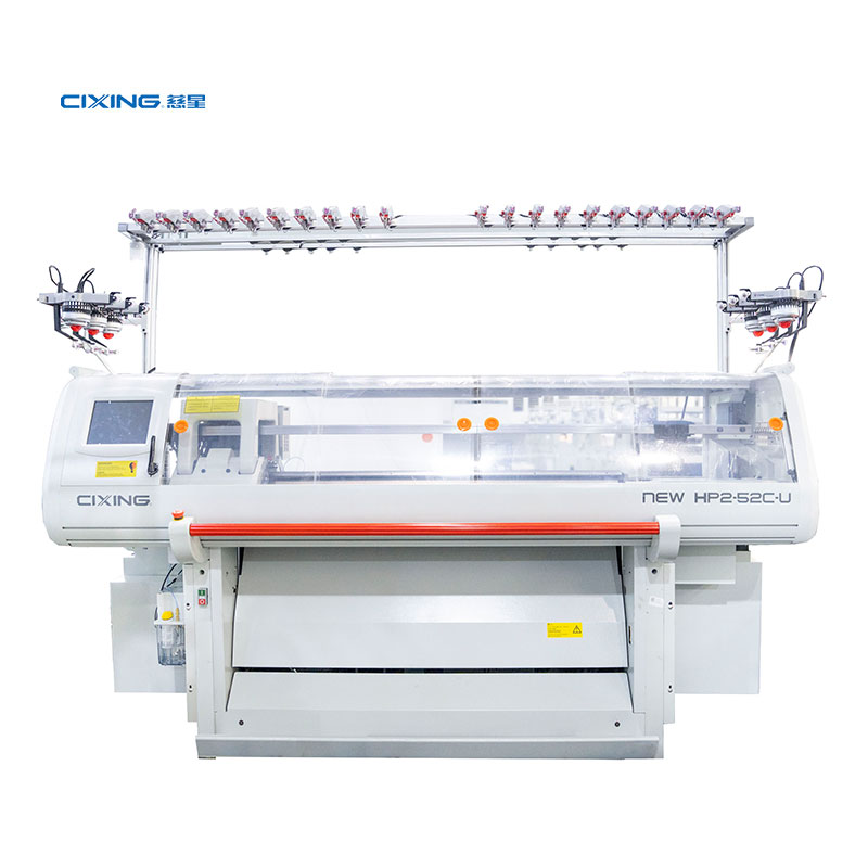 What are the tuck processes of the computerized flat knitting machine?